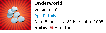 Underworld rejected